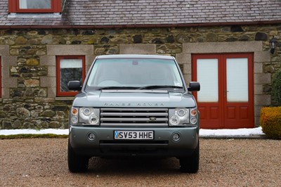 Lot 78 - 2003 Range Rover Vogue TD6