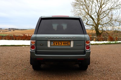 Lot 78 - 2003 Range Rover Vogue TD6