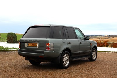 Lot 78 - 2003 Range Rover Vogue TD6