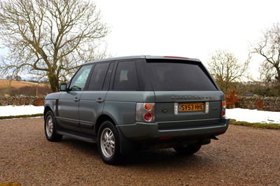 Lot 78 - 2003 Range Rover Vogue TD6