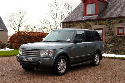 Lot 78 - 2003 Range Rover Vogue TD6