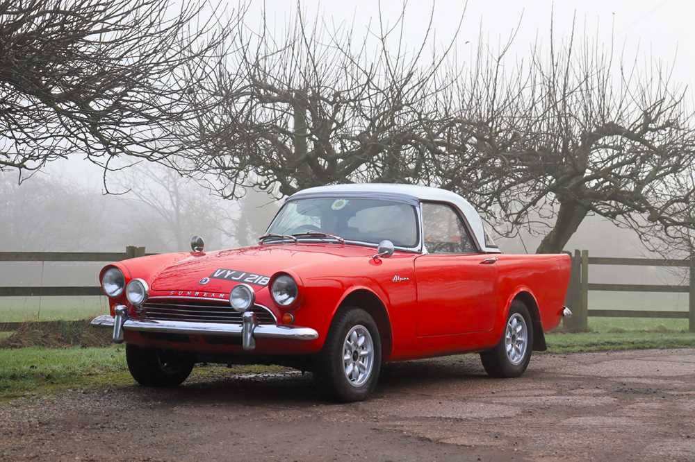 Lot 1962 Sunbeam Alpine Series II