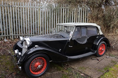 Lot 1938 Riley 12/4 Lynx Tourer