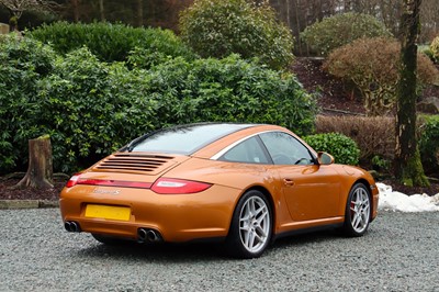 Lot 13 - 2008 Porsche 911 Carrera 4S Targa