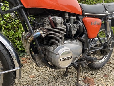 Lot 1977 Honda 550 Super Sport