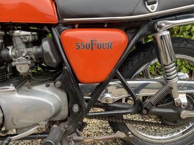 Lot 1977 Honda 550 Super Sport