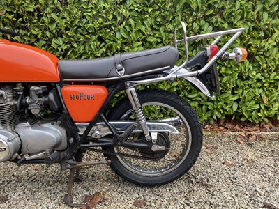 Lot 1977 Honda 550 Super Sport