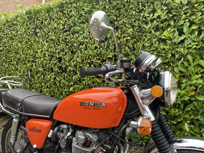 Lot 1977 Honda 550 Super Sport