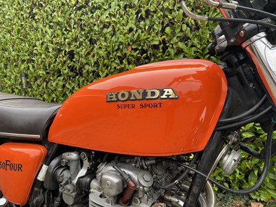 Lot 1977 Honda 550 Super Sport