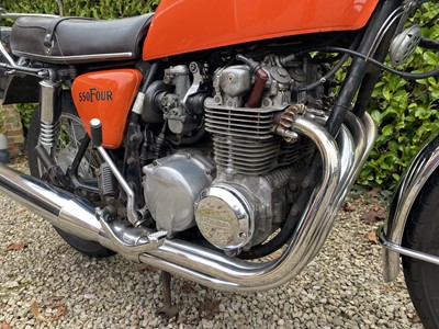 Lot 1977 Honda 550 Super Sport