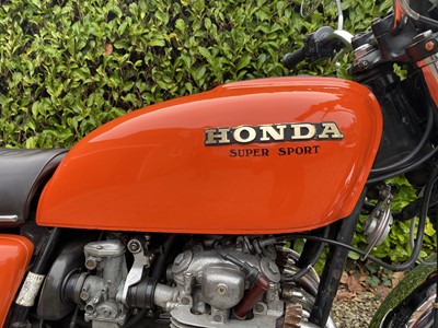 Lot 1977 Honda 550 Super Sport