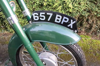 Lot 380 - 1961 Francis Barnett Cruiser 80