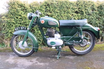 Lot 380 - 1961 Francis Barnett Cruiser 80