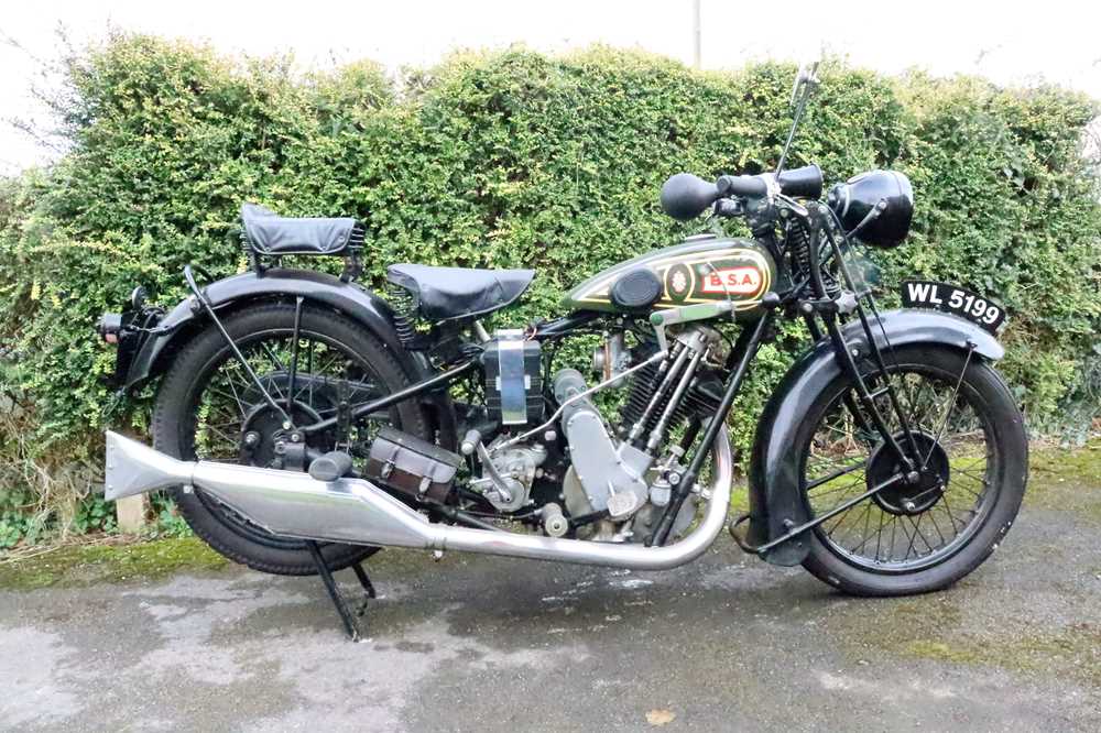 Lot 1928 BSA S28 Sloper