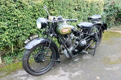 Lot 206 - 1928 BSA S28 Sloper