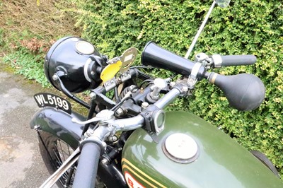 Lot 206 - 1928 BSA S28 Sloper