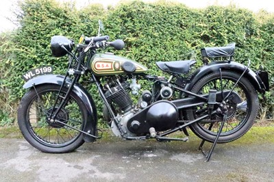 Lot 206 - 1928 BSA S28 Sloper