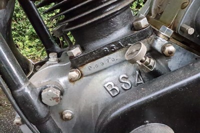 Lot 1928 BSA S28 Sloper