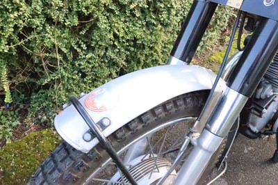 Lot 376 - 1955 Matchless G3LC Trials