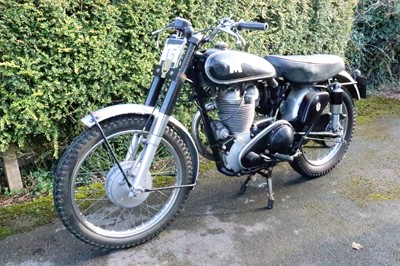 Lot 376 - 1955 Matchless G3LC Trials