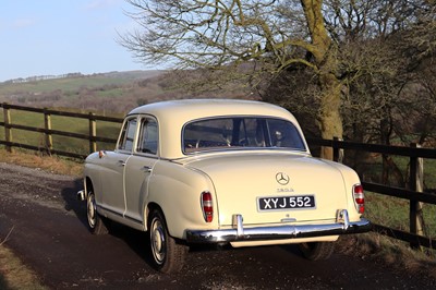 Lot 1961 Mercedes-Benz 190 Db