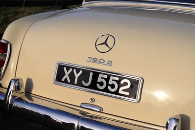 Lot 1961 Mercedes-Benz 190 Db