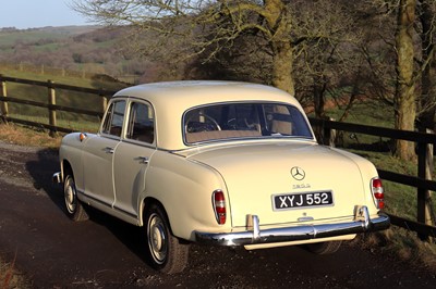 Lot 1961 Mercedes-Benz 190 Db