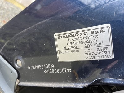 Lot c.2015 Vespa PX125E