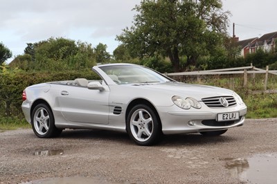 Lot 4 - 2003 Mercedes-Benz SL 500