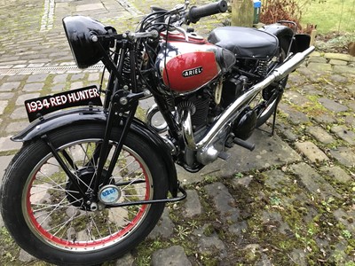 Lot 316 - 1934 Ariel Red Hunter 500