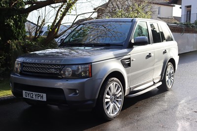 Lot 2012 Range Rover SDV6 Sport