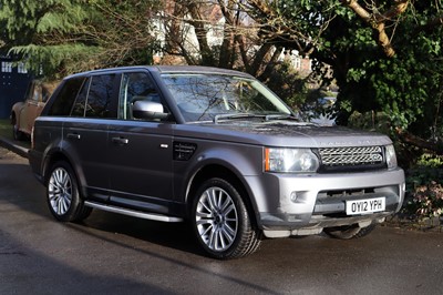 Lot 2012 Range Rover SDV6 Sport