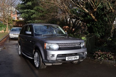 Lot 2012 Range Rover SDV6 Sport