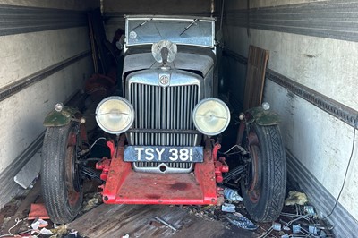 Lot 54 - c.1939 MG SA Special