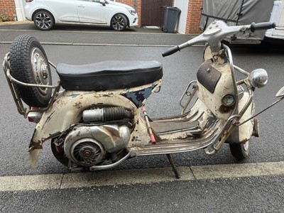 Lot 1962 Vespa GS160 original 'Grimstead Hurricane' SS180 Upgrade