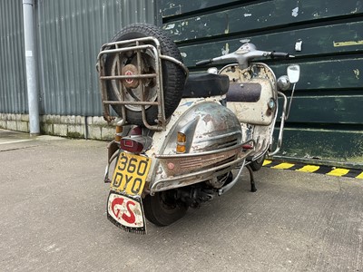 Lot 1962 Vespa GS160 original 'Grimstead Hurricane' SS180 Upgrade