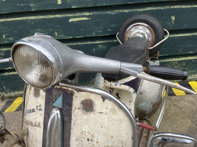 Lot 1962 Vespa GS160 original 'Grimstead Hurricane' SS180 Upgrade