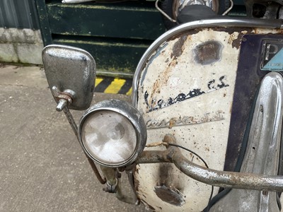 Lot 1962 Vespa GS160 original 'Grimstead Hurricane' SS180 Upgrade