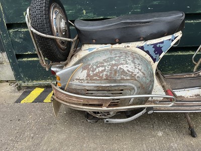 Lot 1962 Vespa GS160 original 'Grimstead Hurricane' SS180 Upgrade