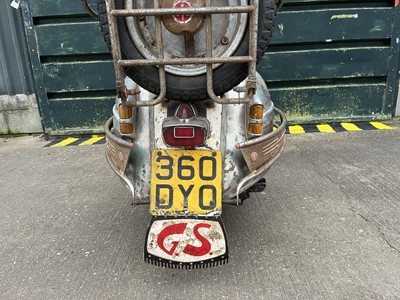 Lot 1962 Vespa GS160 original 'Grimstead Hurricane' SS180 Upgrade