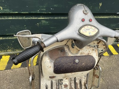 Lot 1962 Vespa GS160 original 'Grimstead Hurricane' SS180 Upgrade