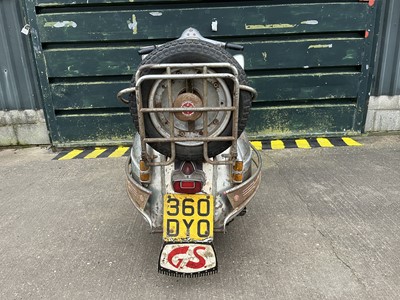 Lot 1962 Vespa GS160 original 'Grimstead Hurricane' SS180 Upgrade