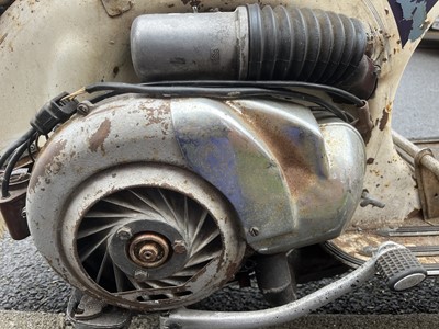 Lot 1962 Vespa GS160 original 'Grimstead Hurricane' SS180 Upgrade