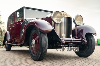 Lot 1933 Rolls-Royce 20/25 Sedanca de Ville