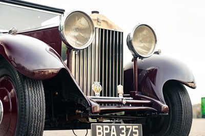 Lot 1933 Rolls-Royce 20/25 Sedanca de Ville