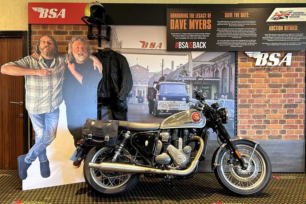 Lot 272 - 2023 BSA Gold Star - Ridden on screen by Dave Myers