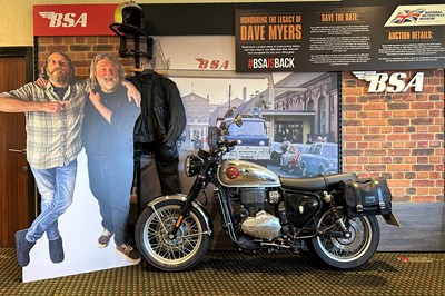 Lot 272 - 2023 BSA Gold Star - Ridden on screen by Dave Myers