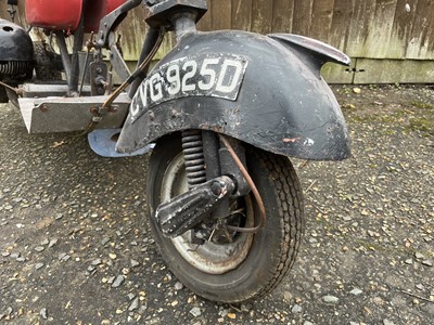 Lot 1970 Privateer Vespa Douglas powered scooter