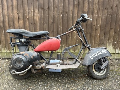 Lot 1970 Privateer Vespa Douglas powered scooter