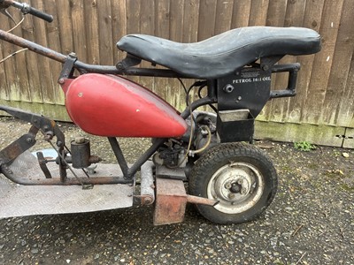 Lot 1970 Privateer Vespa Douglas powered scooter